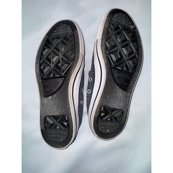 Converse Chuck Taylor All Star Shoreline Slip-On Sneakers Sharkskin Grey EUC 7 - Picture 5 of 6